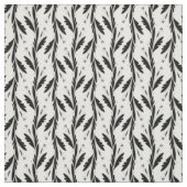 装飾用黒つる植物パターン ファブリック (見本)