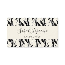 装飾用黒つる植物パターン