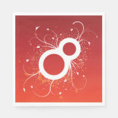 装飾用8紙ナプキン スタンダードランチョンナプキン (正面)