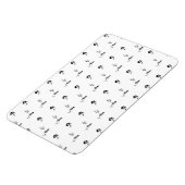 装飾用，ダークグレー，木炭 マグネット (左側)