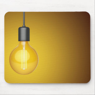 装飾用LED電球 マウスパッド