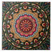 装飾的でイタリアンなマジョリカまたはタラベラのタイル タイル (正面)