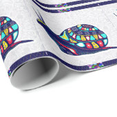 装飾的で多彩なかたつむり ラッピングペーパー (ロールコーナー)