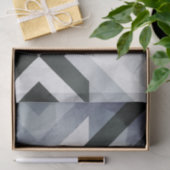 装飾的で黒く及び白く動揺してなパターン 薄葉紙 (ギフト)