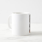装飾的なかかしのコーヒー・マグ コーヒーマグカップ (正面左)