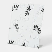 装飾的なガンスモークの台座看板 台座サイン (正面)