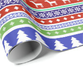 装飾的なクリスマスの装飾の装飾 ラッピングペーパー (ロールコーナー)