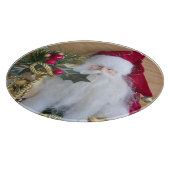 装飾的なクリスマスサンタ カッティングボード (角)