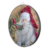 装飾的なクリスマスサンタ ダーツボード (正面右)