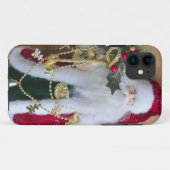 装飾的なクリスマスサンタ Case-Mate iPhoneケース (裏面(横))