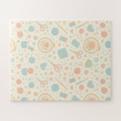 装飾的なクロシェ&クラフト ジグソーパズル (横)