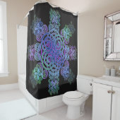 装飾的なケルト族の設計 シャワーカーテン (インサイチュ)