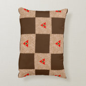 装飾的なスタイリッシュアクセント枕オンザズル アクセントクッション (裏面(縦))