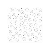 装飾的なスターダスト・ウッド・アート・スタンプ ラバースタンプ (インプリント)