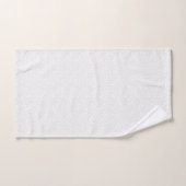 装飾的なスターダスト バスタオルセット (ハンドタオル)