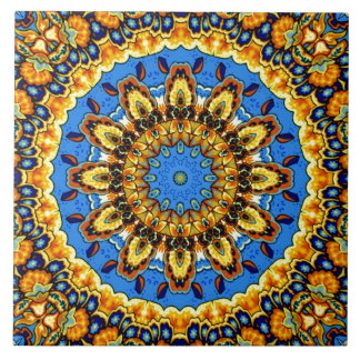 装飾的なタラベラは国のフランス人のタイルに会います タイル