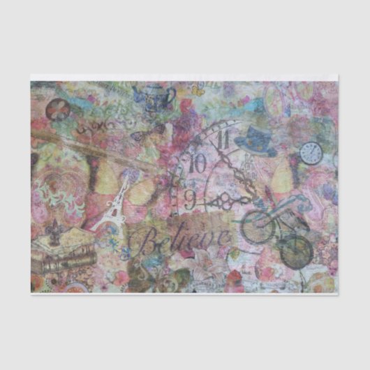 装飾的なティッシュペーパー 薄葉紙 (正面)