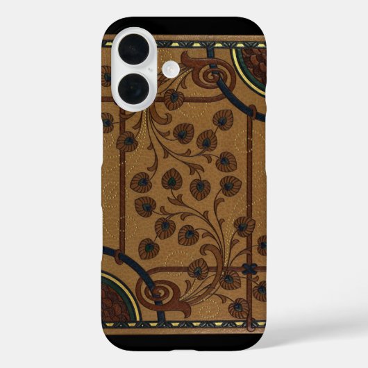 装飾的なデコフラワー Case-Mate iPhoneケース (裏面)