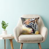装飾的なトラの枕 クッション (椅子)