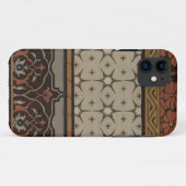 装飾的なパターンが付いている家宝の織物 Case-Mate iPhoneケース (裏面(横))