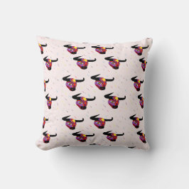 装飾的なブルヘッド クッション