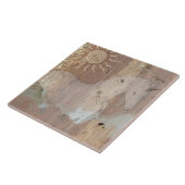 装飾的なユニコーンのタイル タイル (側面)