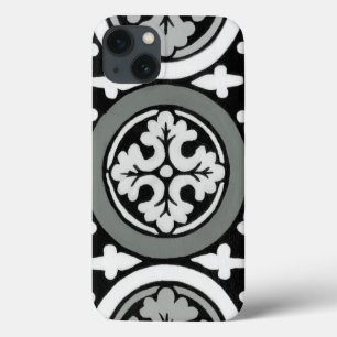装飾的なルネサンスのロゼットのタイルのデザイン iPhone 13ケース