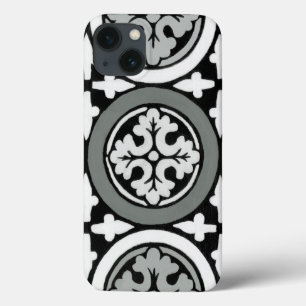 装飾的なルネサンスのロゼットのタイルのデザイン iPhone 13ケース