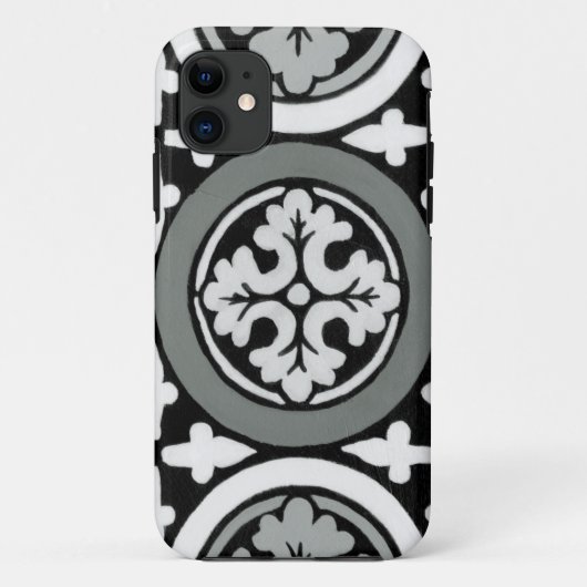 装飾的なルネサンスのロゼットのタイルのデザイン Case-Mate iPhoneケース (裏面)
