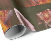 装飾的なヴィンテージの天使の包装紙 ラッピングペーパー (ロールコーナー)