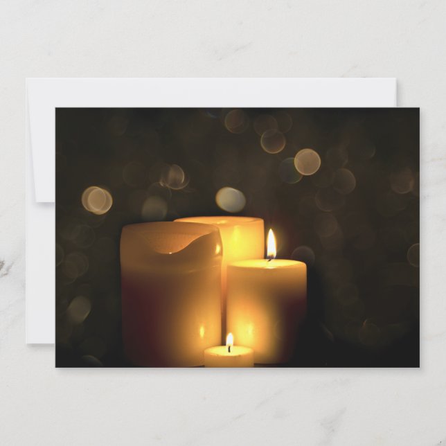 装飾的なヴォーティブ・キャンドル (正面)