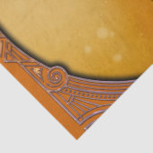 装飾的な優雅さ:猫のポートレート。 薄葉紙 (詳細)