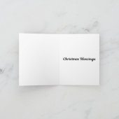 装飾的な宗教クリスマスカード シーズンカード (内部)