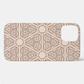 装飾的な幾何学的シームレスパターン図解 Case-Mate iPhoneケース (裏面 (横))