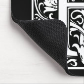 装飾的な手紙のイニシャル"B" マウスパッド (コーナー)