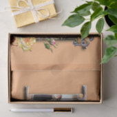 装飾的な手紙のイニシャル"M" 薄葉紙 (ギフト)