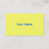 装飾的な星の名刺 名刺 (裏面)