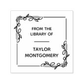 装飾的な枠線　ー　ライブラリー・オブより セルフインキングスタンプ (デザイン)