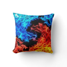 装飾的な炎-善悪の美しい枕