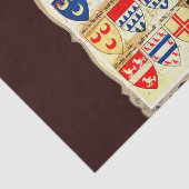 装飾的な紋章学パターン 薄葉紙 (詳細)