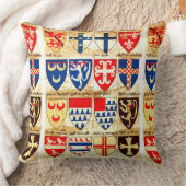 装飾的な紋章 クッション (ブランケット)
