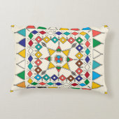 装飾的な繰り返しパターインスパイアンの種類 アクセントクッション (裏面)