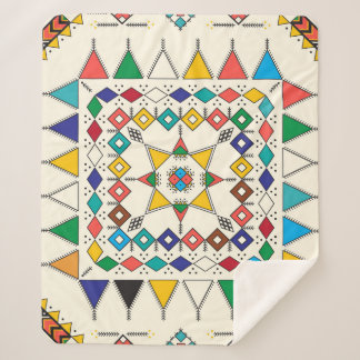 装飾的な繰り返しパターインスパイアンの種類 シェルパブランケット
