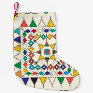 装飾的な繰り返しパターインスパイアンの種類 スモールクリスマスストッキング