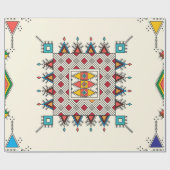 装飾的な繰り返しパターインスパイアンの種類 ラッピングペーパー (フラット)