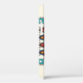 装飾的な繰り返しパターインスパイアンの種類 Case-Mate iPhoneケース (裏面 / 右)