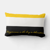 装飾的な腰神経の枕 ランバークッション (裏面)