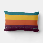 装飾的な腰神経の枕 ランバークッション (裏面)