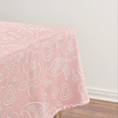 装飾的な花パターン テーブルクロス (インサイチュ)