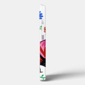 装飾的な花柄及びCockerelsを持つポーランドのフォーク Case-Mate iPhoneケース (裏面 / 左)